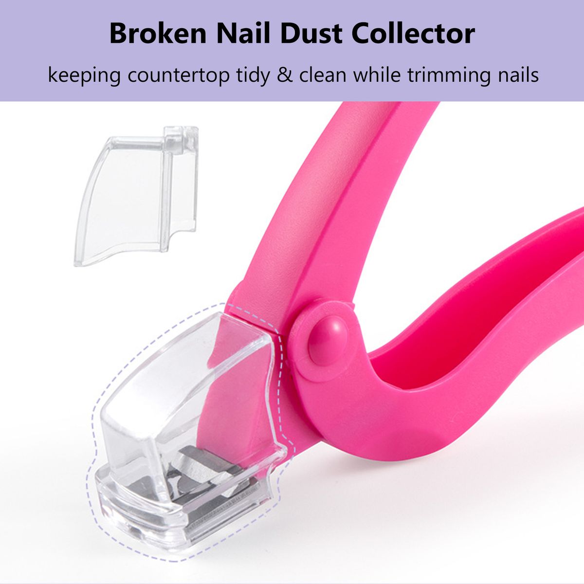 Nail Tip Clipper Nail Edge Cutter Stainless Steel False Fake