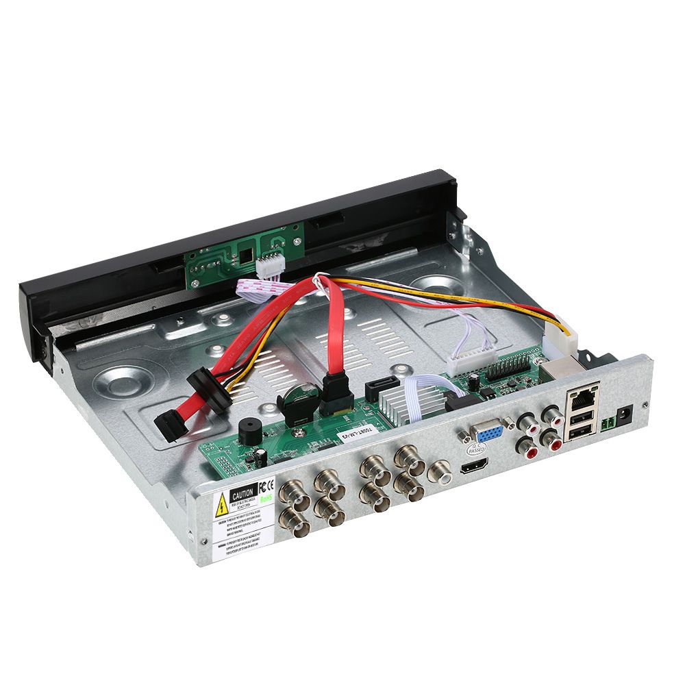 8CH 1080P Hybrid NVR AHD TVI CVI DVR 5-in-1 Digital Video