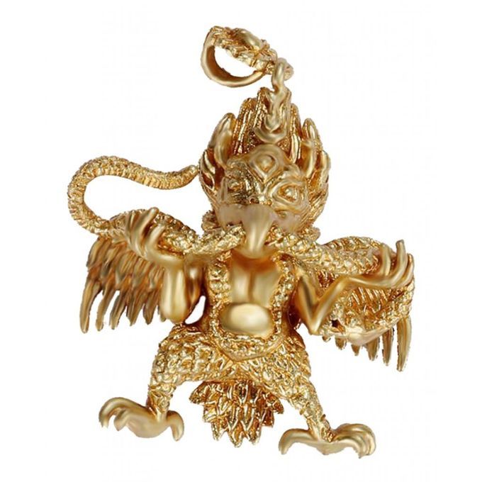 Buddhist Garuda God Spirituality Amulets Necklace Pendant Thailand