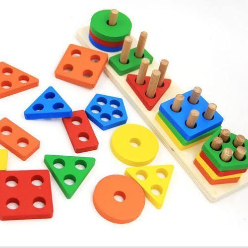 20PCS Kid's Toy Early Education Montessori Geometric Shapes Sorter