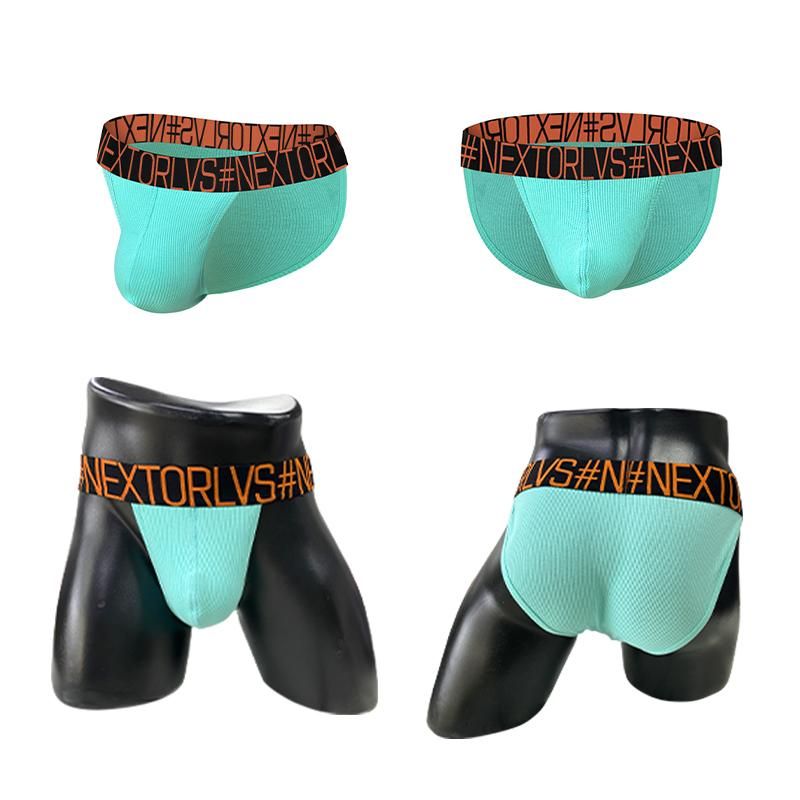 2023 New Man Underwear Men Briefs Cotton Low Waist Male Underpants Comfortable