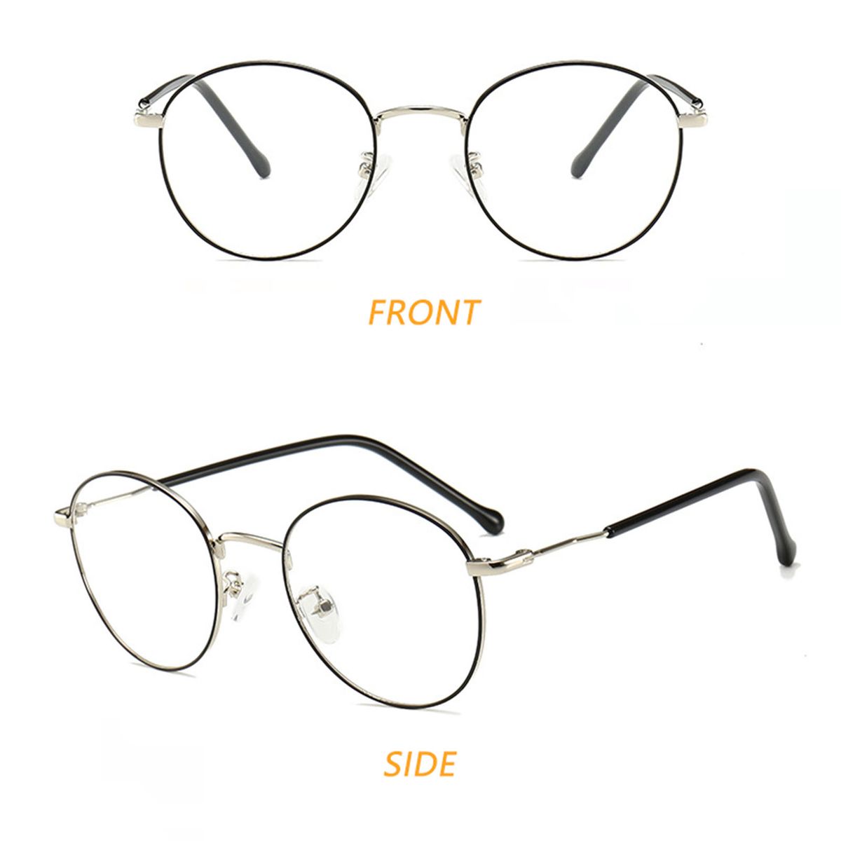 Functional Eyeglasses Metal Frame