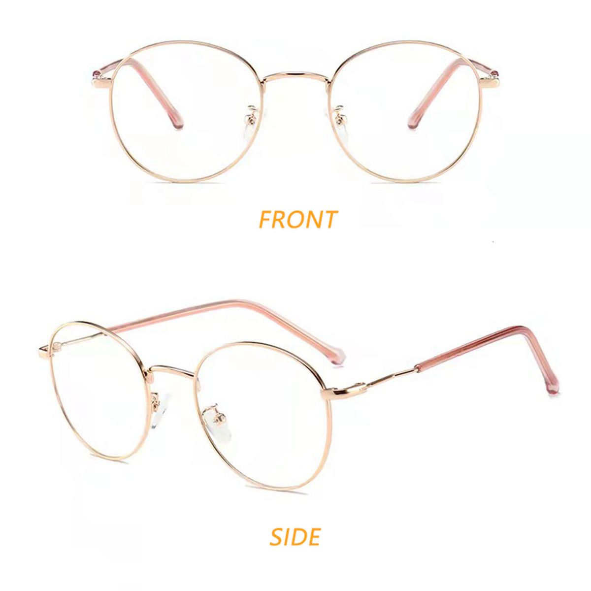 Functional Eyeglasses Metal Frame