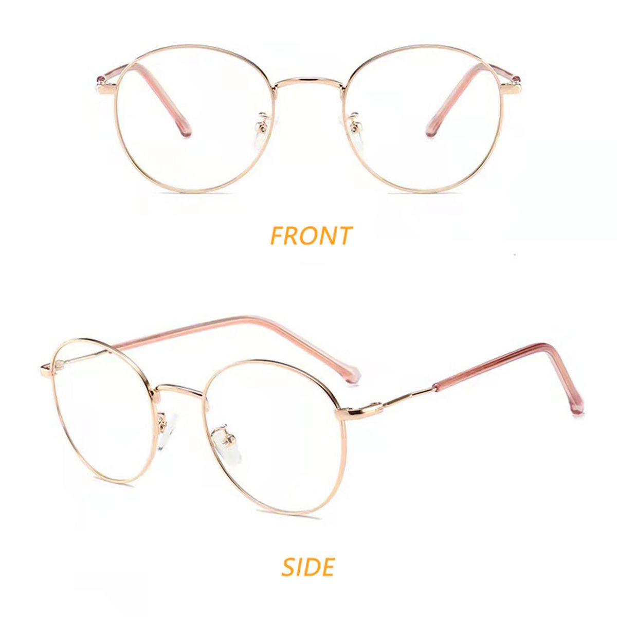 Functional Eyeglasses Metal Frame