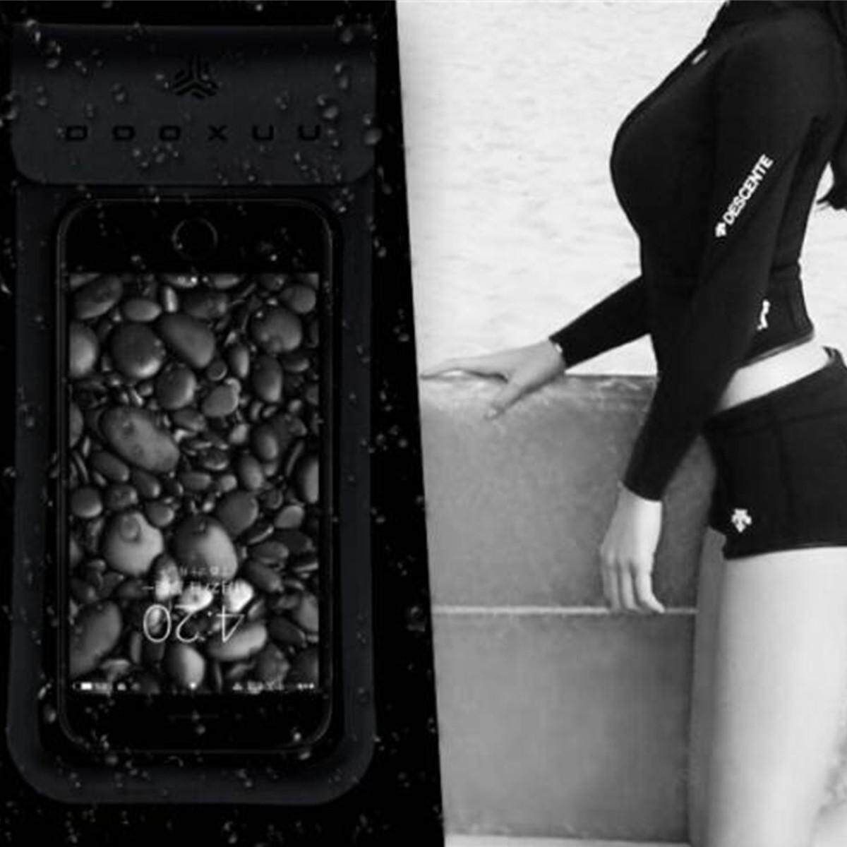 Waterproof Swimming Diving Underwater Touch Bag Cover For Smart Phone 5.1-6" Phone Waterproof Bag Silver 5.1-6 Inch Mobile Phone
