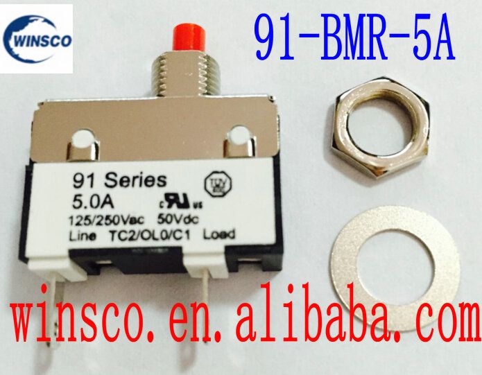 BREAKER KUOYUH 91-BMR-5.0A SERIES CIRCUIT 100% 91-5A NEW 91