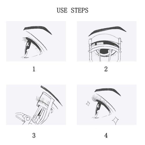 Eyelash Curling Humanized Handle Longlasting For All Eye