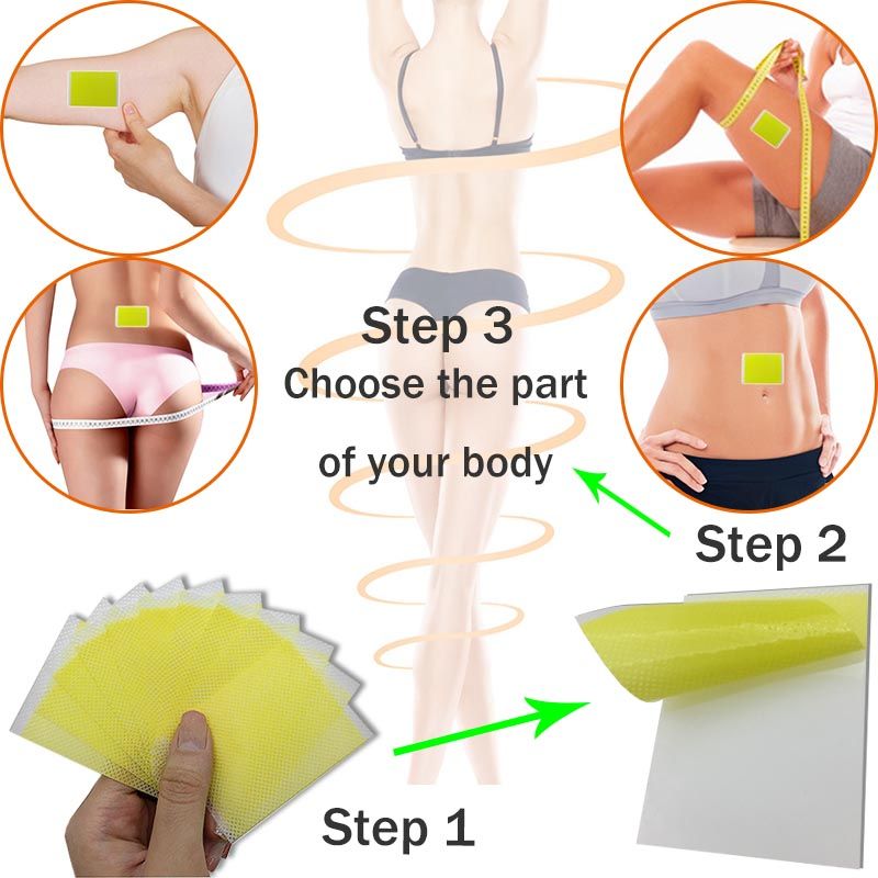 Body Adhesive Burning Weight Slim Shaping Slimming Herbs Lose Detox 10pcs Patch Patch Medical Paste Navel Fat Stick Slimming