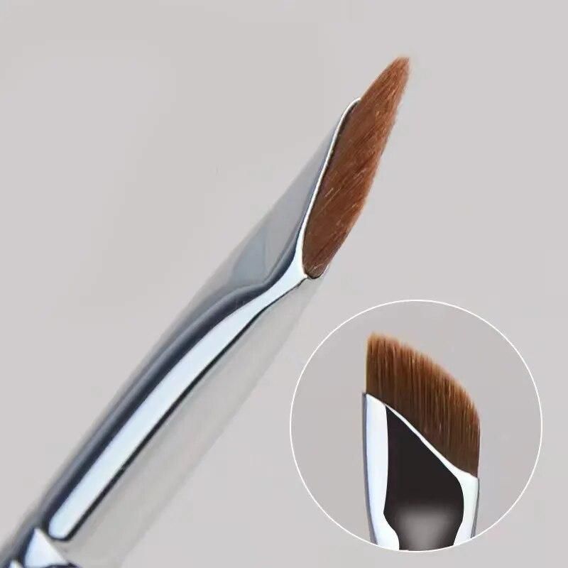 Sickle Eyeliner Brush Blade Makeup Brushes Ultra Thin Eyebrow Brush Flat Fine Eye Liner Brush Professional Beauty Make Up Tool