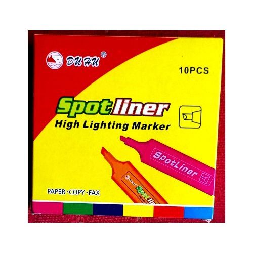 10 Pcs Assorted Highlighter Pen/Highlighting Marker (1 Pack)