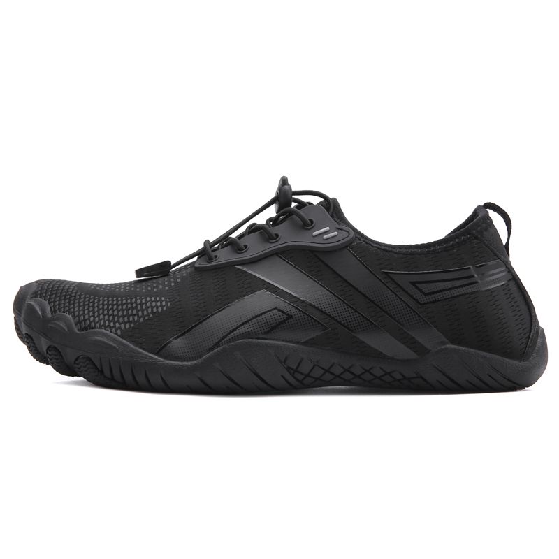 Travel Shoes Swimming Shoes Five-Finger Wading Shoes Black