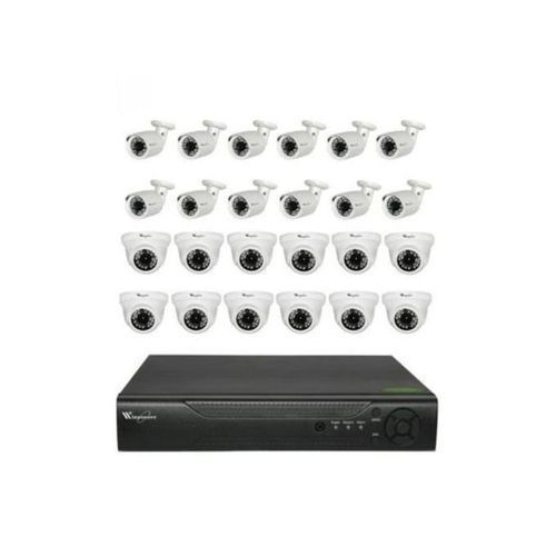 Skyvision Cctv 2MP AHD CCTV Camera 12 Indoor + 12 Outdoor Camera + One 24Channel DVR