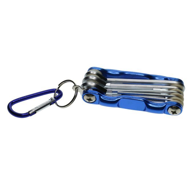 8Piece Folding  Key Set Size 15  2  25  3  35  4  5  6