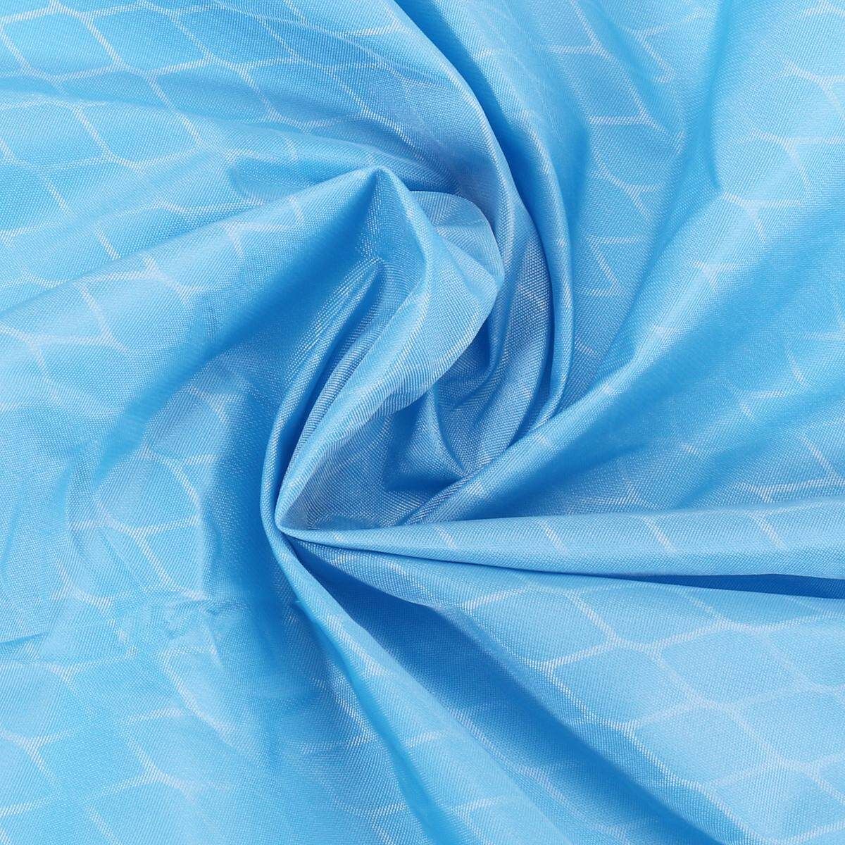 Waterproof Portable Foldable Picnic Camping Pocket Blanket Beach Mat Outdoor Blue Blue