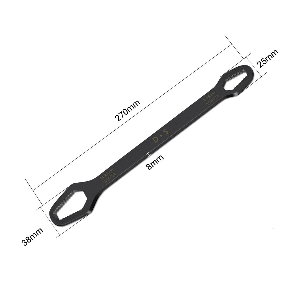 5/16-7/8 Inch Double End Wrench Multifunctional Universal