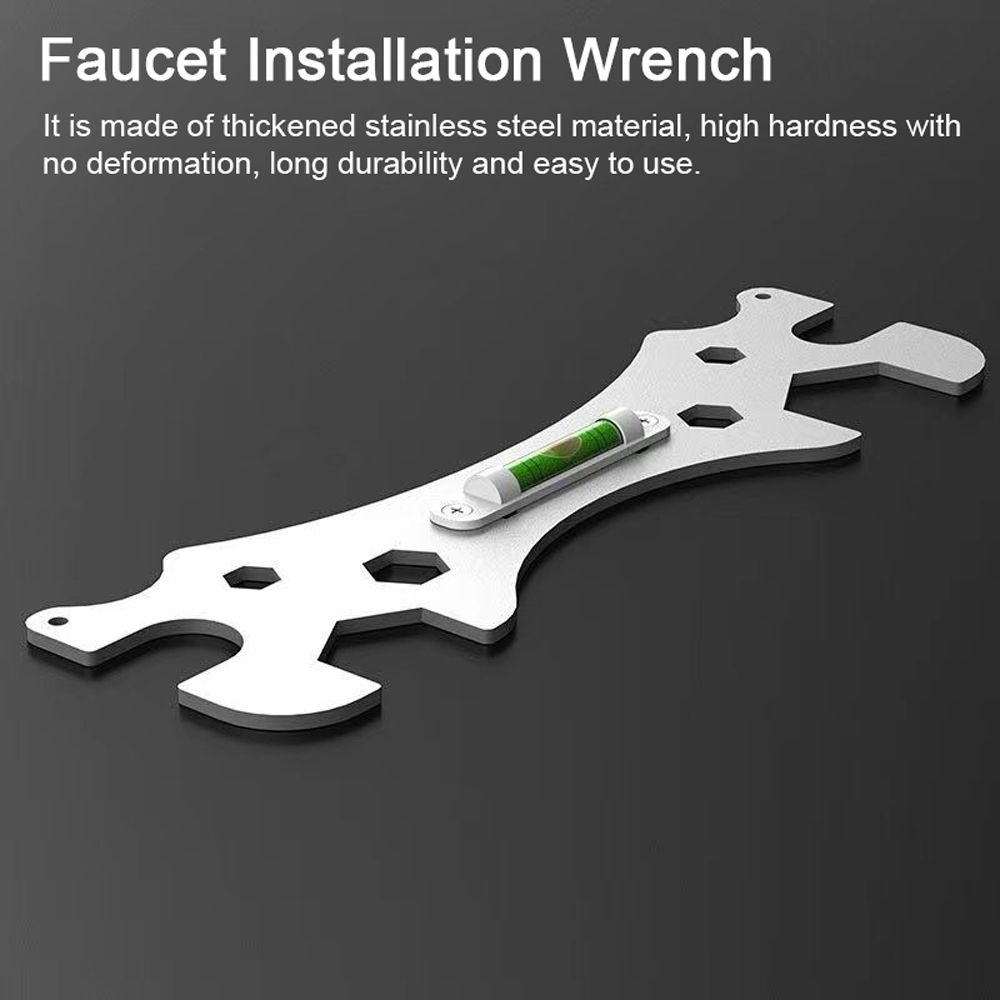 Multifunction Stainless Steel Plumbing Wrench Tool Bathroom