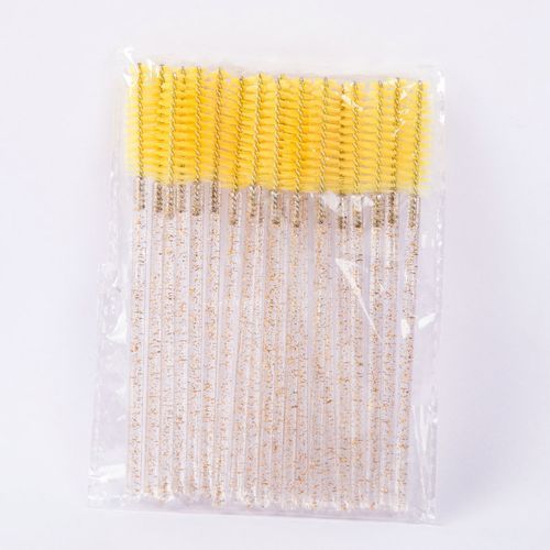 50PCS Disposable Eyelash Brushes Eyelashes Extension Tools Eyebrow Brush Mascara Wand Applicator Spoolers Eye Lashes DOU