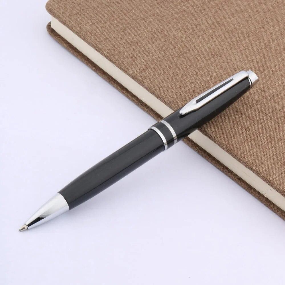 High Quality Office Pen Arrow Decoration Silver And Black Ballpoint Pen