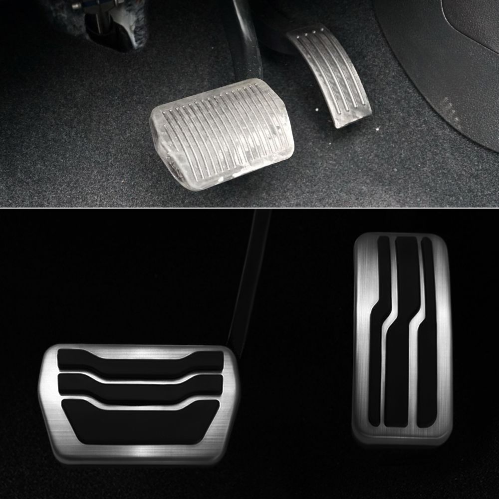 Car Accessories Stainless Steel Car Gas Brake Pedal Pads Cover For Ford Mondeo EDGE