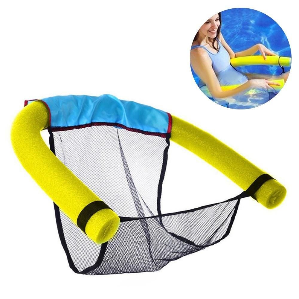 Floating Pool Sling Mesh Chairs Swimming Chair Lounge for Adult