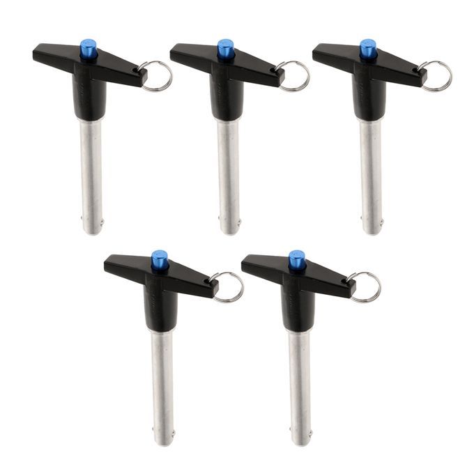 5 Pieces Quick Release THandle Pin Locking Pin Stainless Steel 25mm