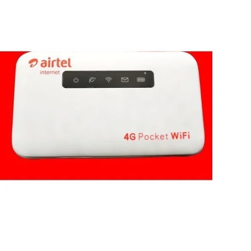 Airtel 4G LTE Mobile Wifi Hotspot With Lan Port Mifi - 10 Hours Battery