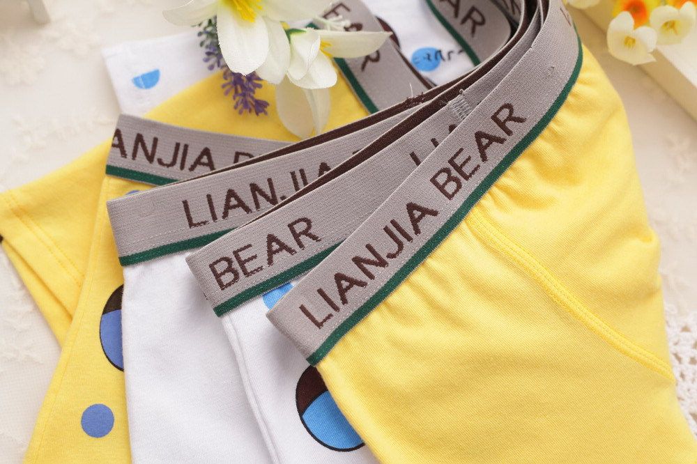 Four Piece Boys' Pure Cotton Boxers