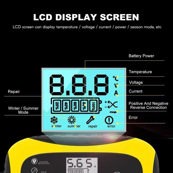 Car Battery Charger 12V / 6A Automatic Smart Battery Charger