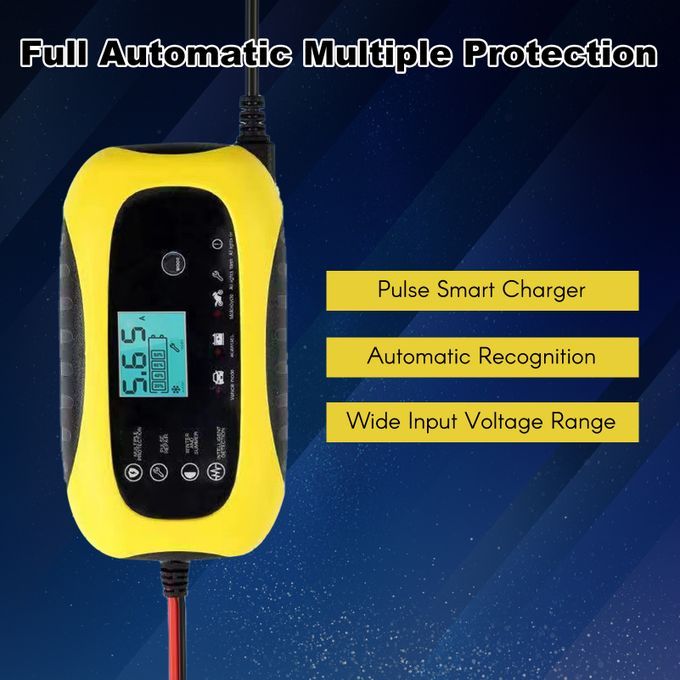 Car Battery Charger 12V / 6A Automatic Smart Battery Charger