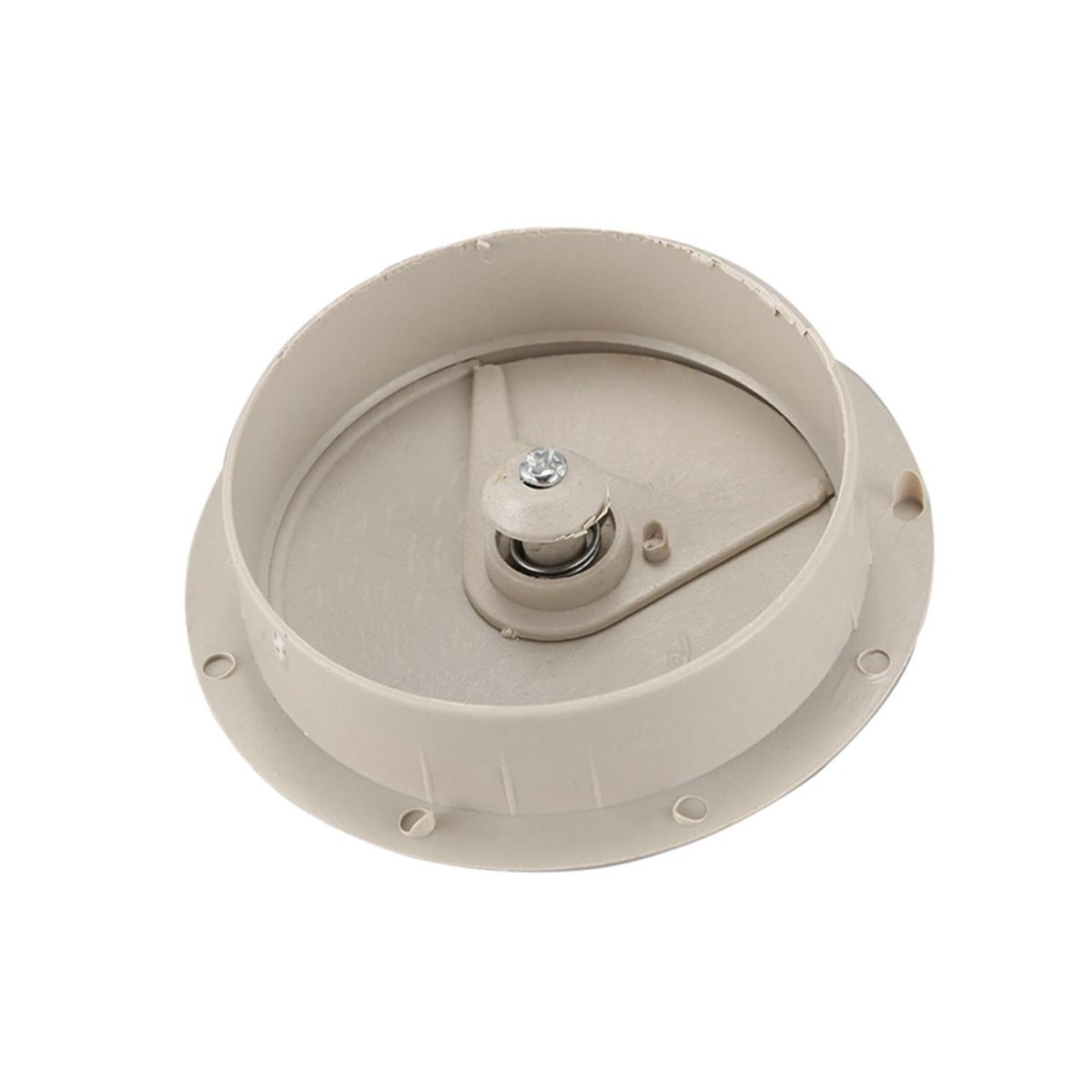 Computer Table 6cm Dia Plastic Light Gray Grommet Cable