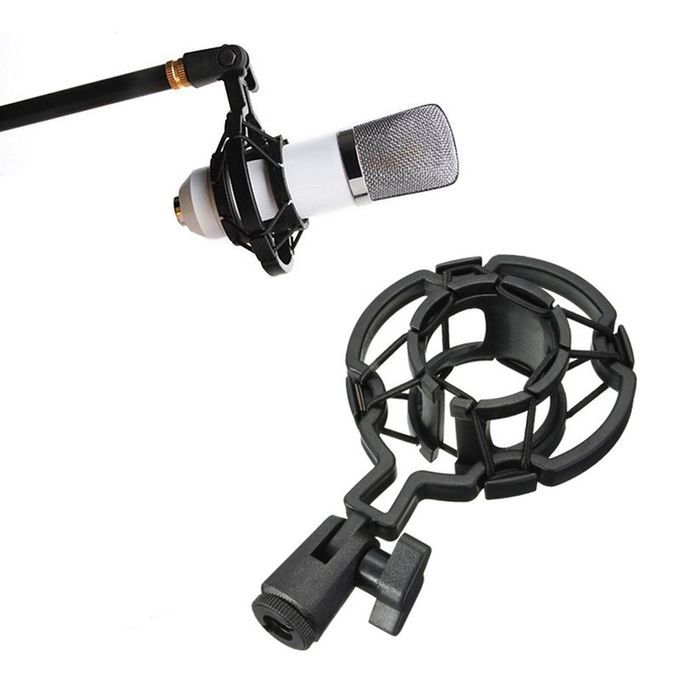 Sho K Mount  Ondenser Mi Rophone 4.5 M Plasti  Sho Kproof Frame For Live Sing-black-4.5cm