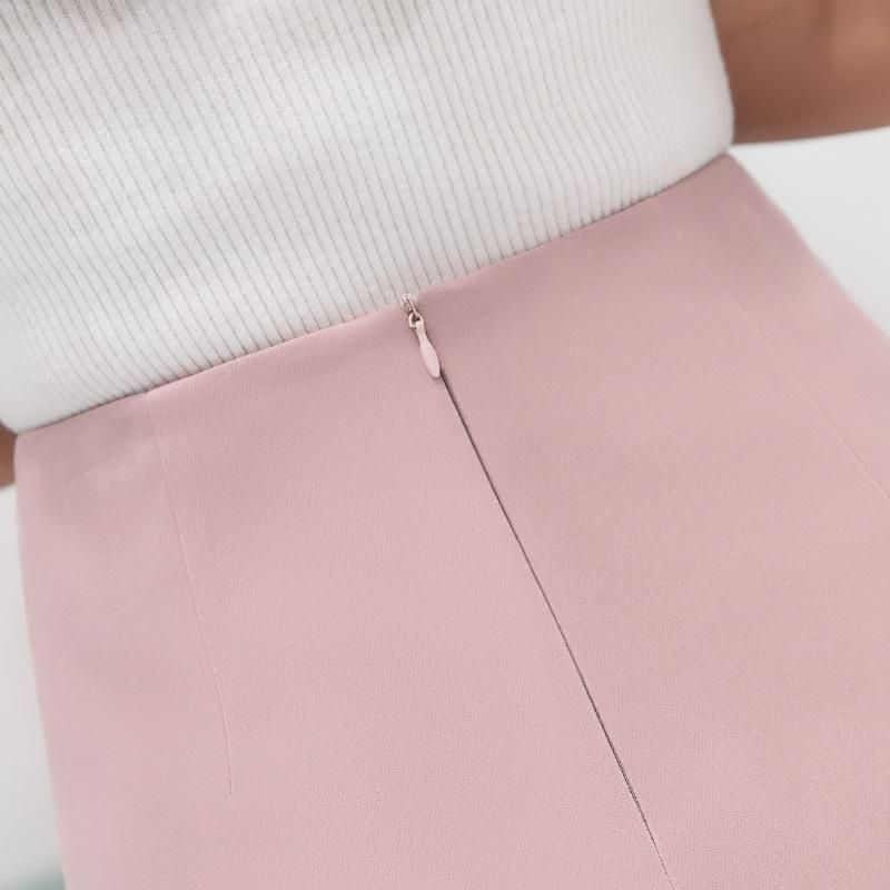 2020 Summer New Chiffon Short Skirt Women's Korean Version High Waist Large Size Loose A-line Skirt