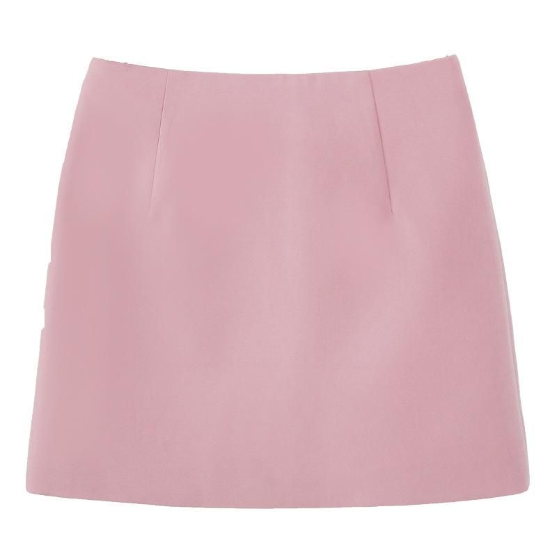 2020 Summer New Chiffon Short Skirt Women's Korean Version High Waist Large Size Loose A-line Skirt