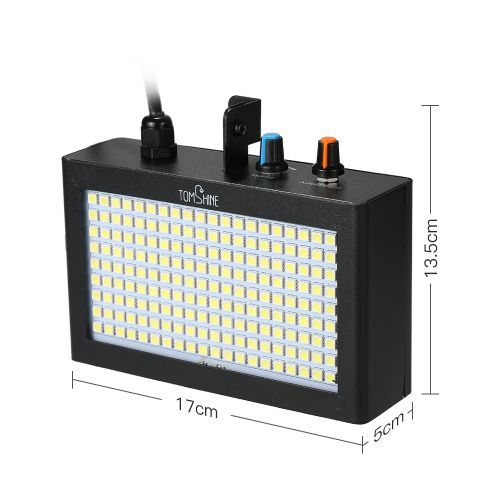 Tomshine 180 LEDs Strobe Flash Light Lamp Portable Auto