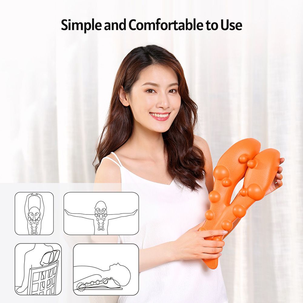 Cervical Vertebra Massage Board Brace Back Stretching Device