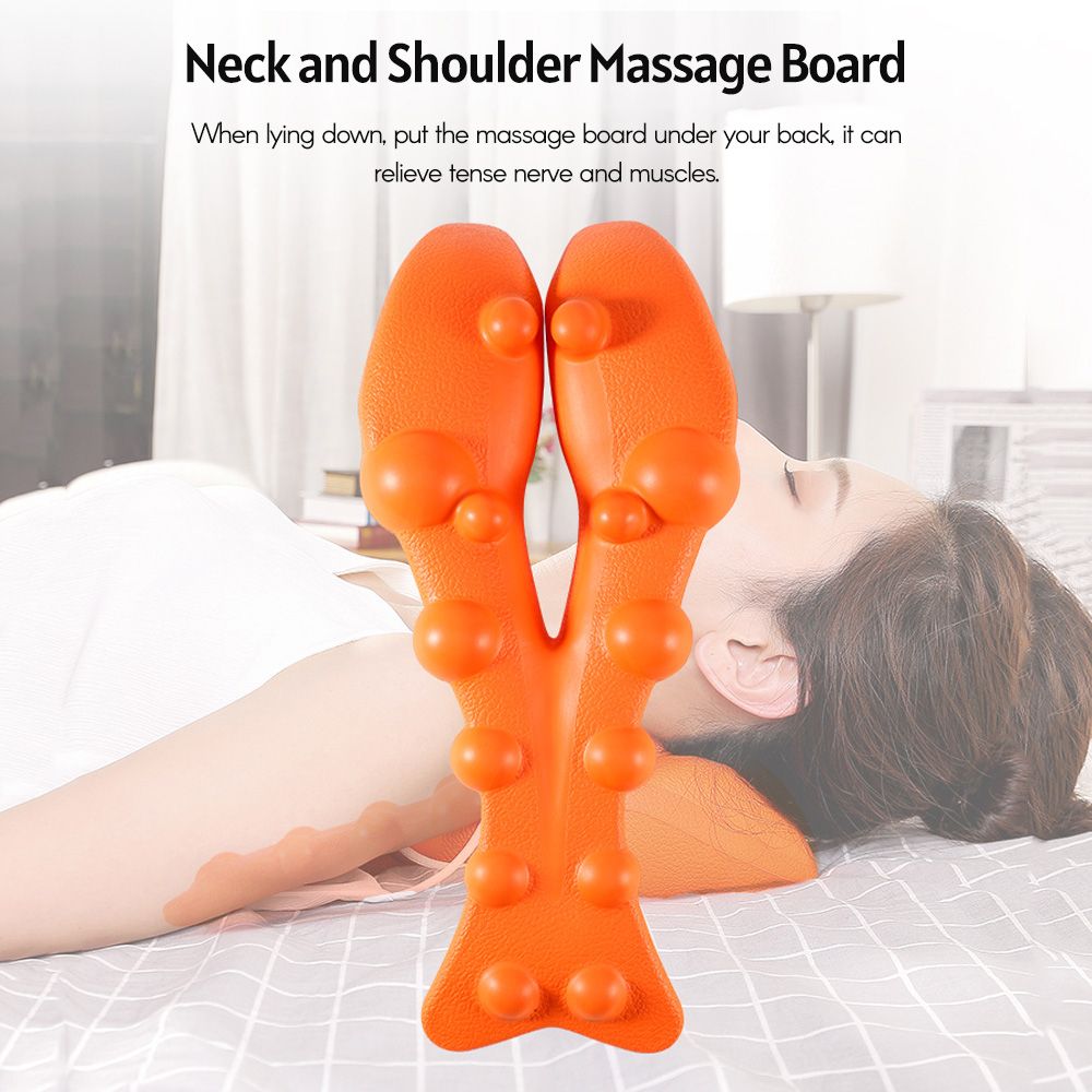 Cervical Vertebra Massage Board Brace Back Stretching Device