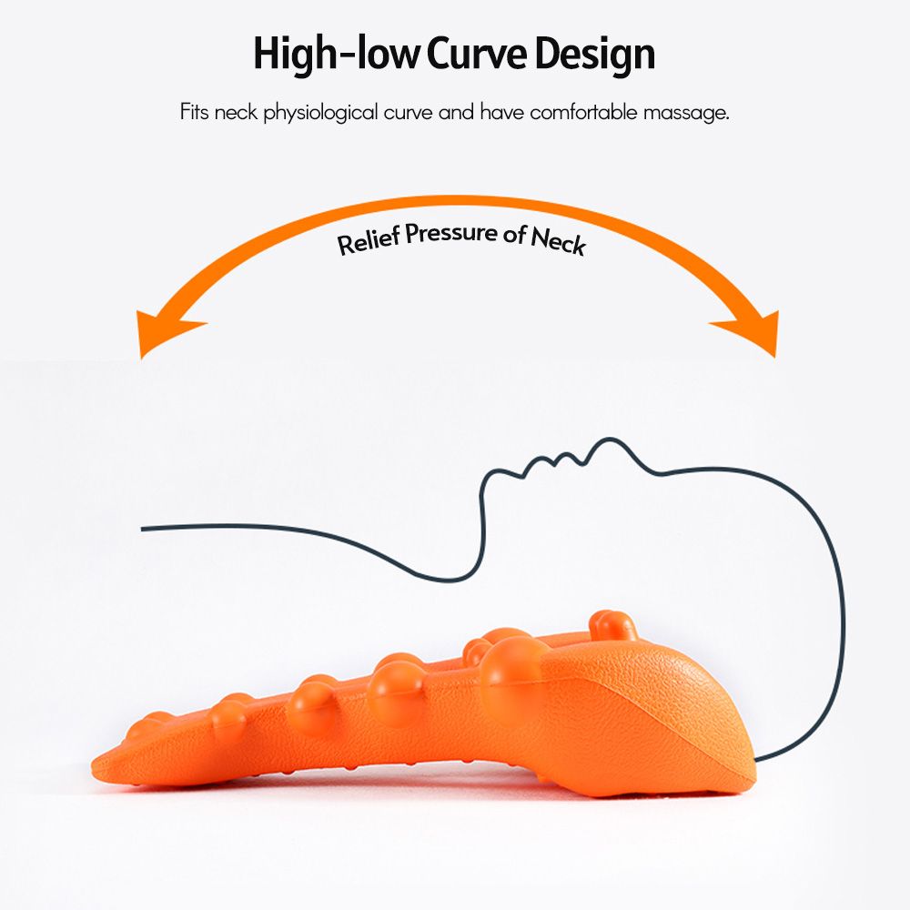 Cervical Vertebra Massage Board Brace Back Stretching Device