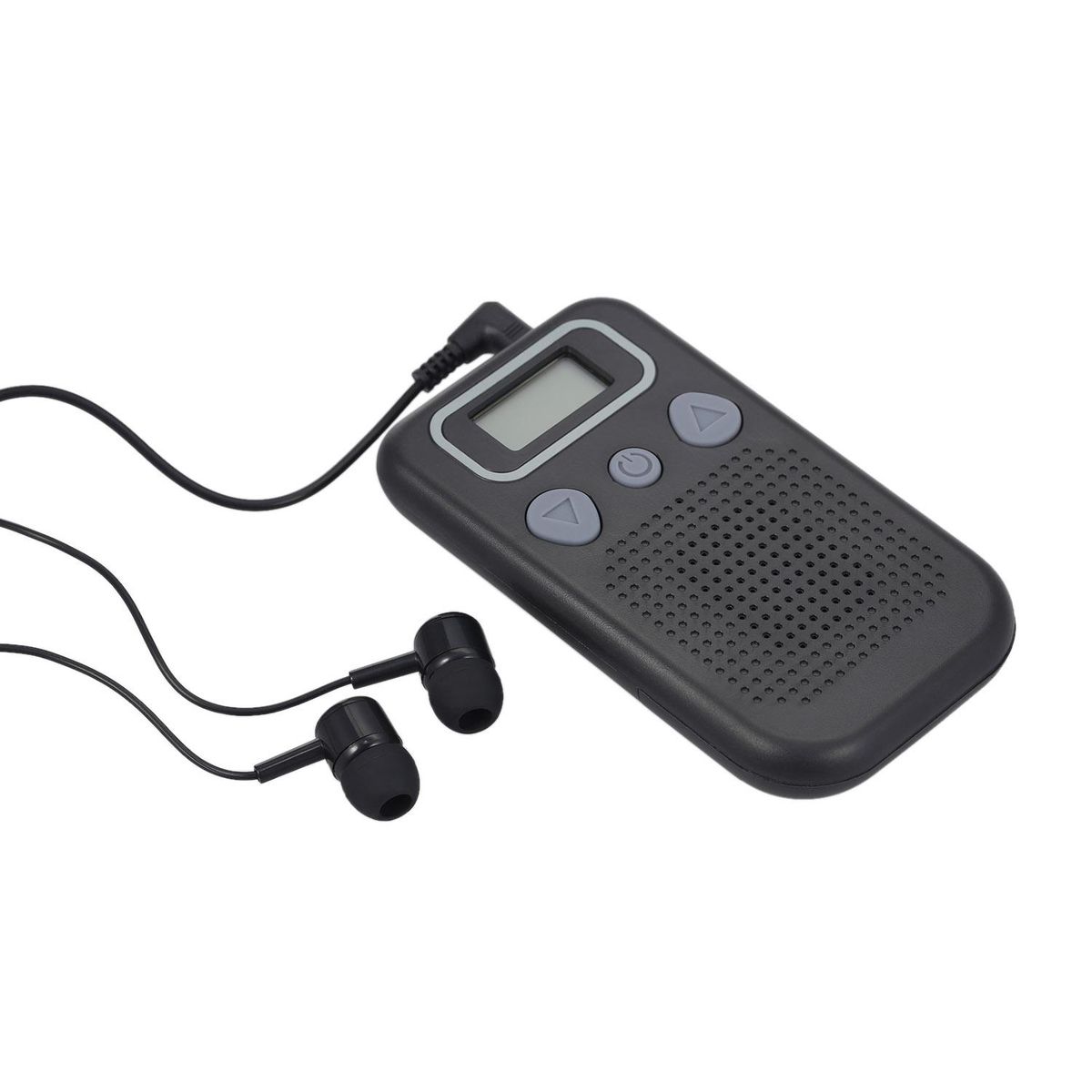 Hearing Aids Sound Amplifier Battery Powered In Ear Hearing Enhancement Device with Headset for Adults & Seniors