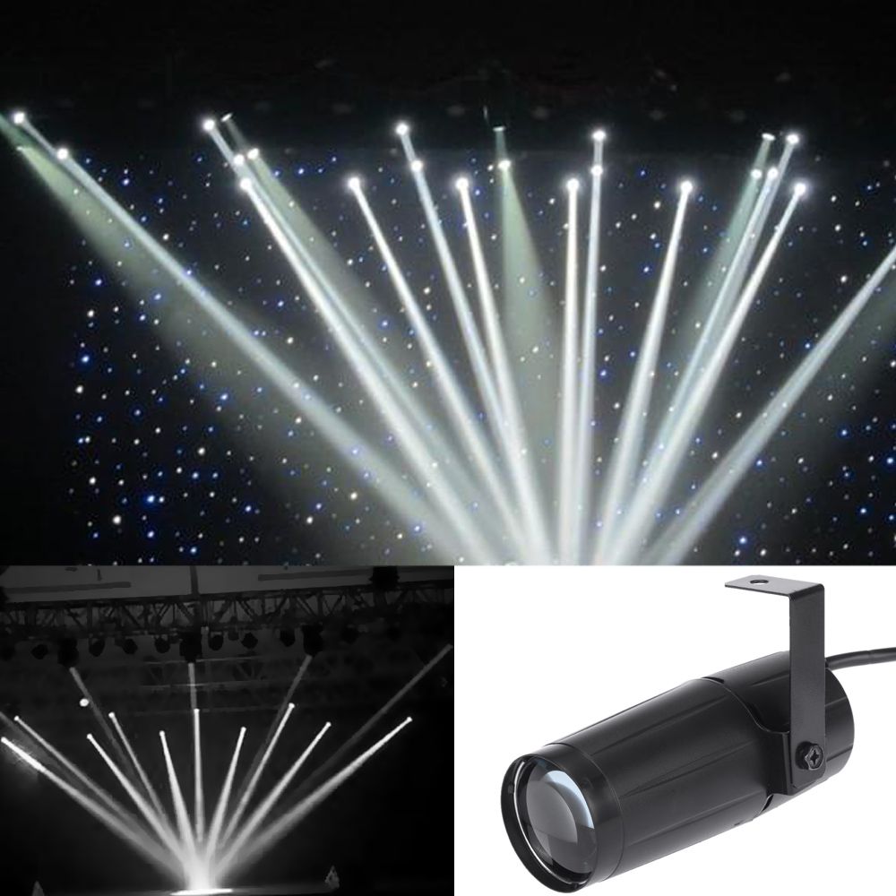 Total 5W LED White Beam Pinspot Light Spotlight Super