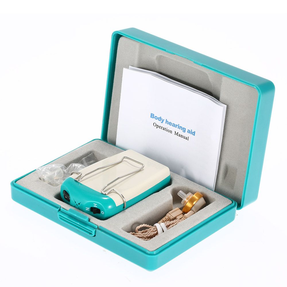 Pocket Hearing Aid Sound Amplifier For Severe Hearing Loss