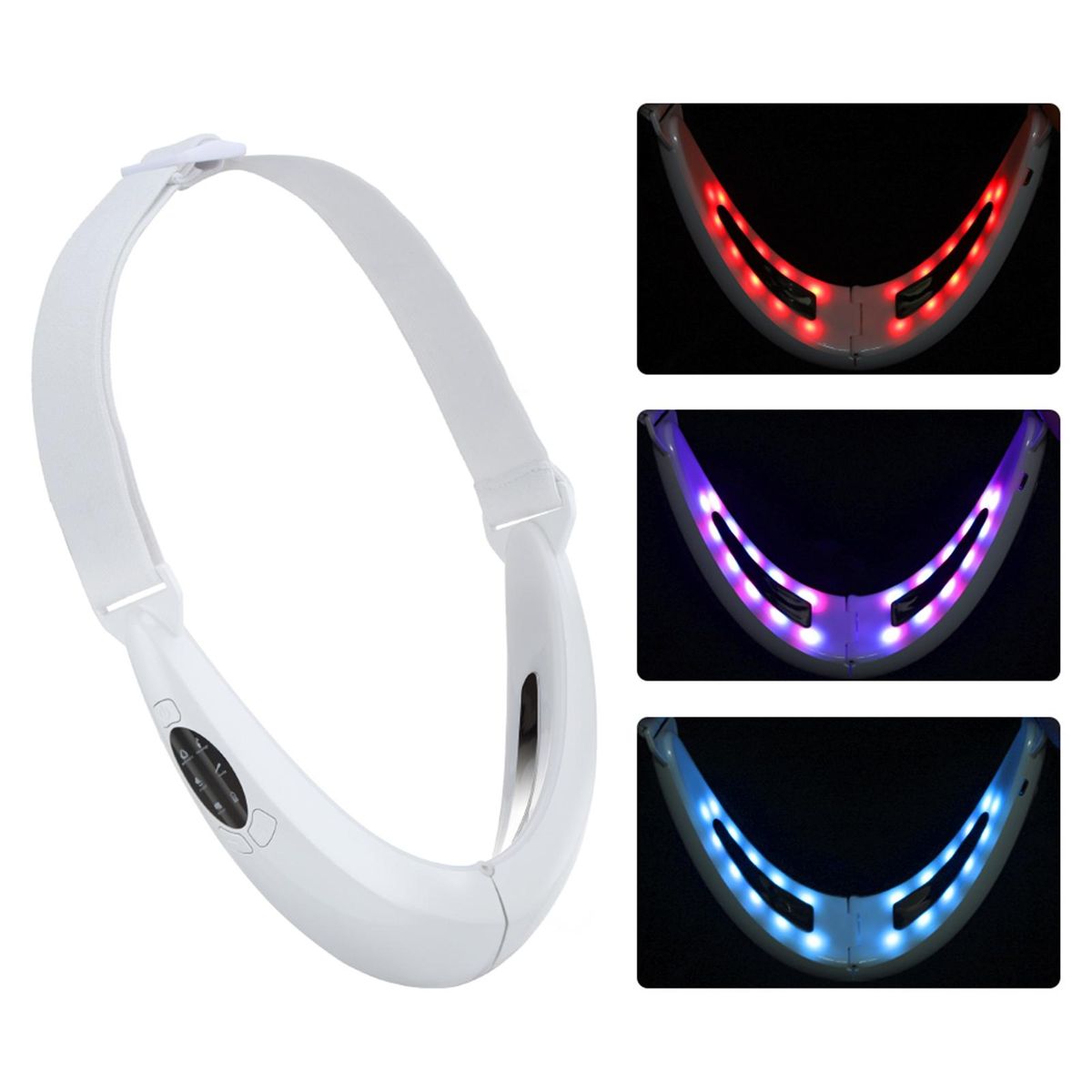 Beauty Face Thinner 6 Models Micro Current Color Light Intelligent Voice Broadcast Foldable V-Shaped Face Thinner Anti-Wrinkle Vibration Beauty Machine