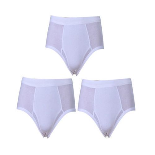 Men's Briefs Set Of 3 - White
