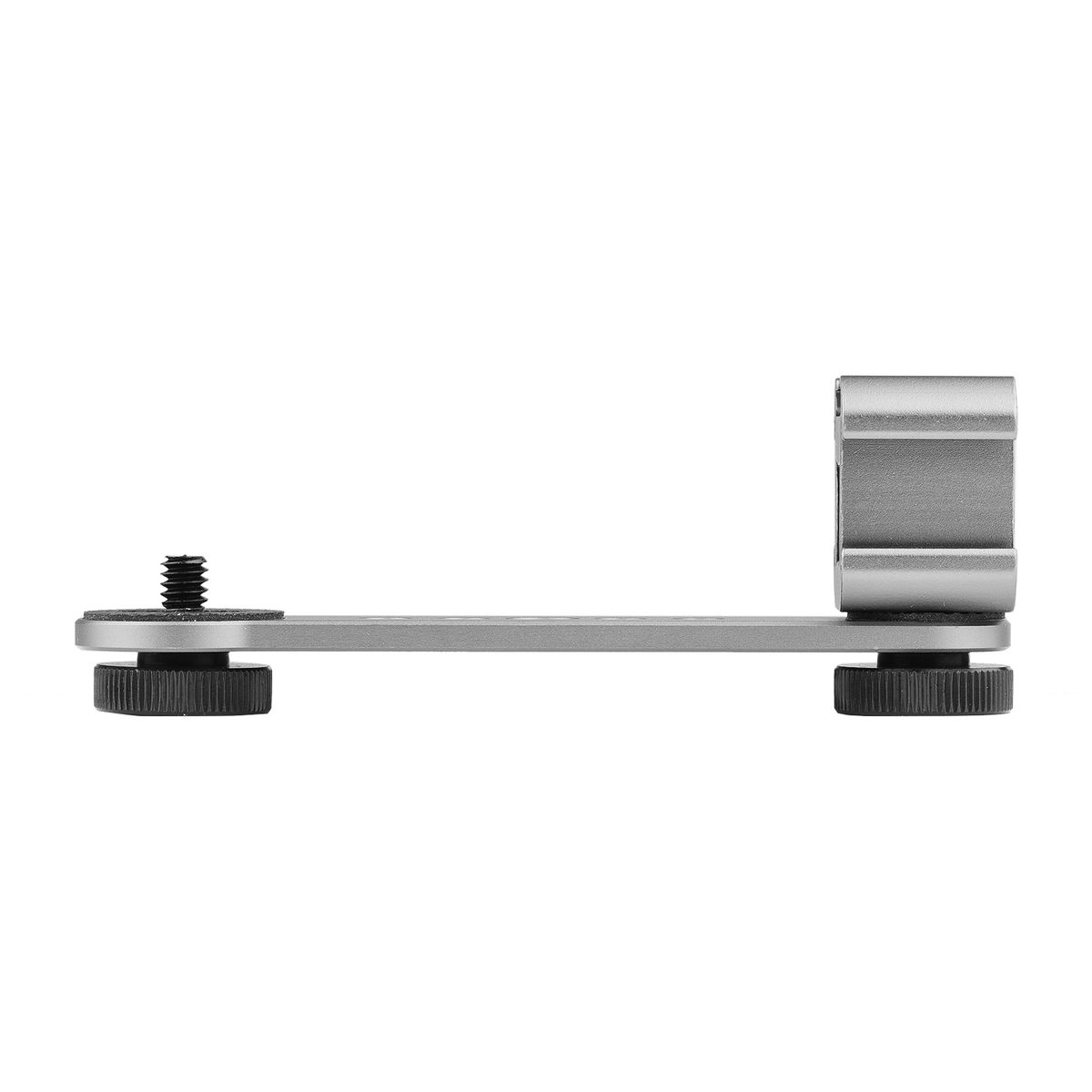 Triple Cold Shoe Mount Bracket Extension Bar With 1/4 Inch