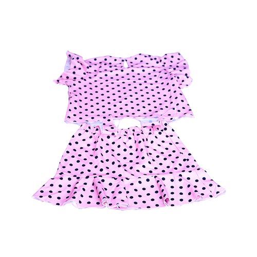 Girls Dress Girls  Skirt & Blouse With Cute Short Skirt