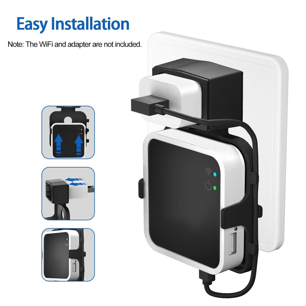 1PCS Outlet Wall Mount For Blink Sync Module 2 Mount Bracket