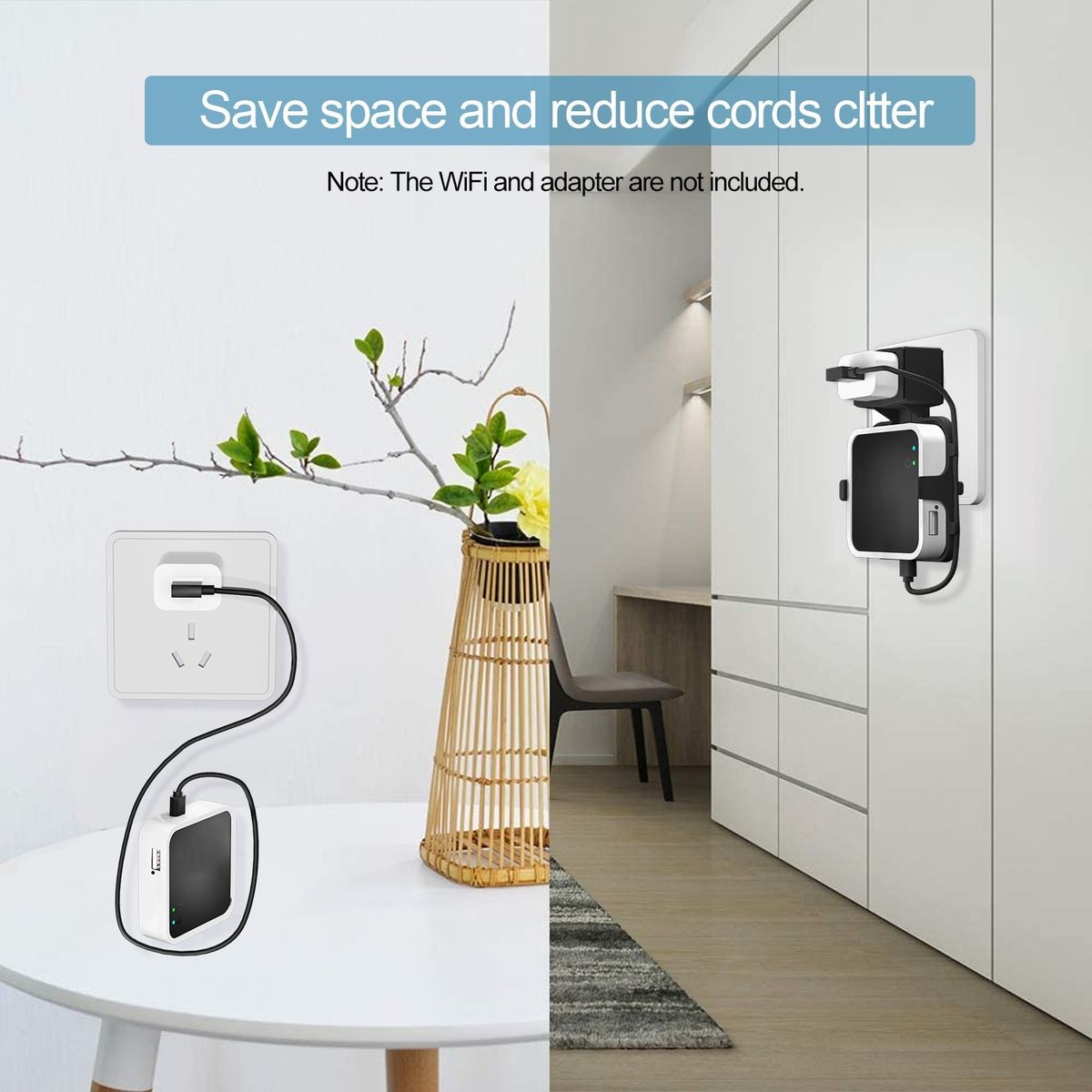1PCS Outlet Wall Mount For Blink Sync Module 2 Mount Bracket