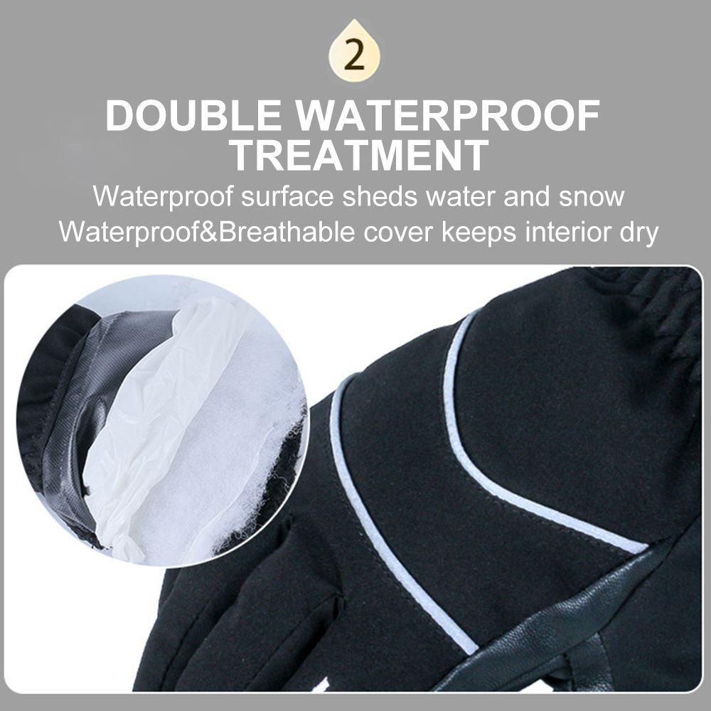 Snow   Ski Full-finger Touchscreen Winter Gloves Waterproof