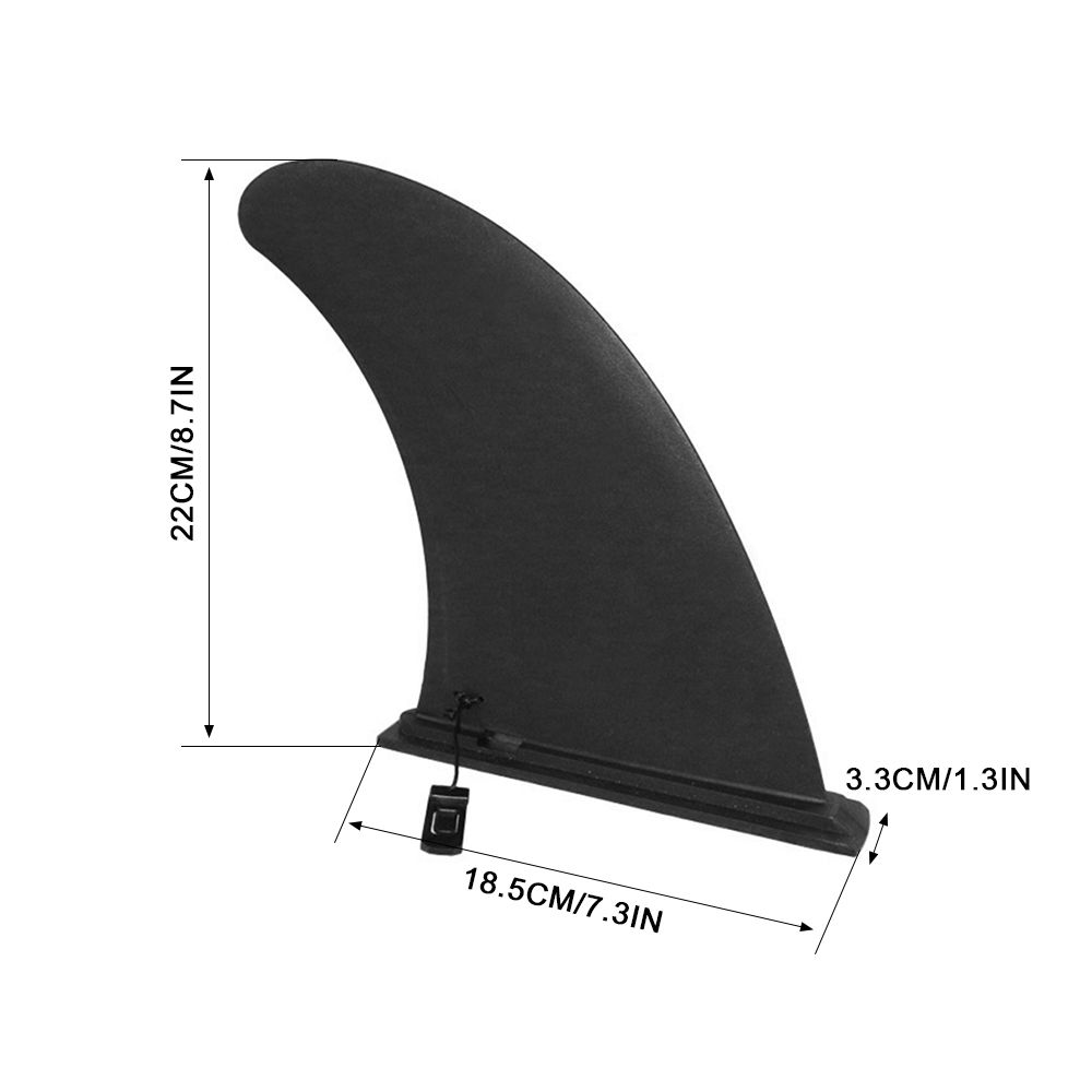 9 Inch Kayak Tracking Fin Detachable Slide In Center Fin