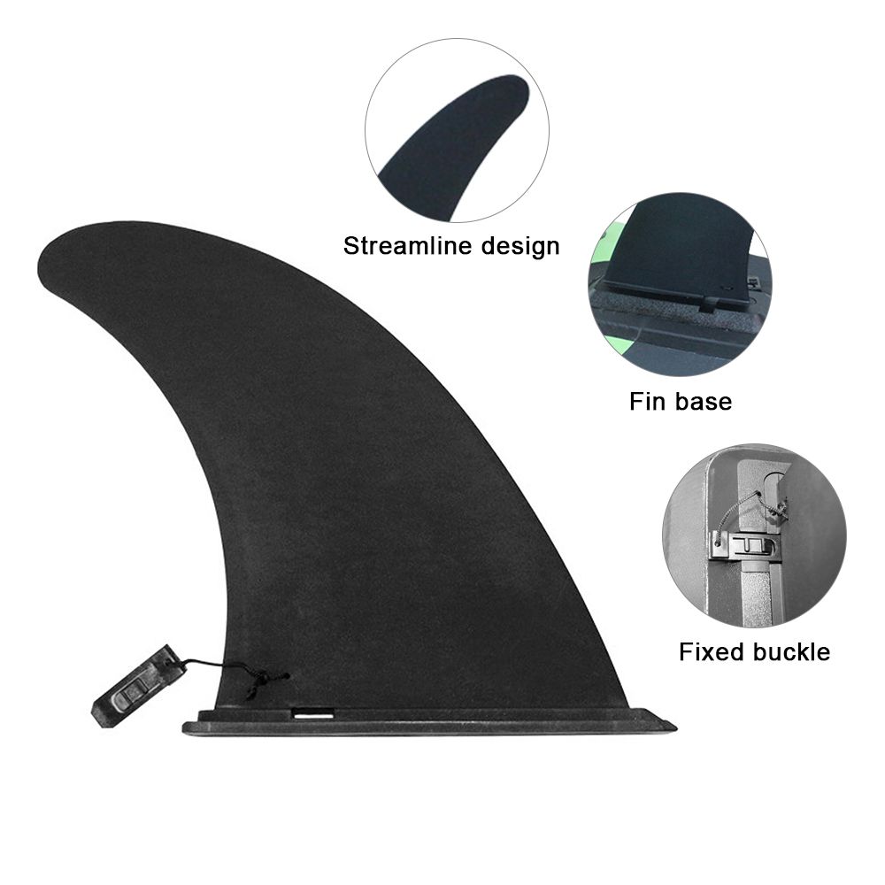 9 Inch Kayak Tracking Fin Detachable Slide In Center Fin