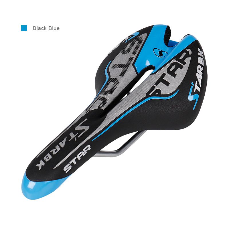 STARBK 300g Hollow Design Bike Saddle Mountain Road Bike MTB Front Seat Cushion CR-MO Bow Comfy Durable Bicycle Parts